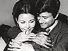 Dev Anand with Kieu Chinh 